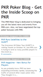 Mobile Screenshot of pkr-poker-blog.blogspot.com