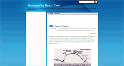 Desktop Screenshot of homeopathy-health-care.blogspot.com
