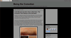 Desktop Screenshot of beingthecomedian.blogspot.com