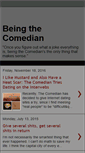 Mobile Screenshot of beingthecomedian.blogspot.com