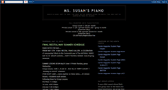 Desktop Screenshot of mssusanpiano.blogspot.com