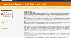 Desktop Screenshot of buylocalhaiti.blogspot.com