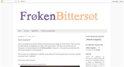 Desktop Screenshot of frokenbittersot.blogspot.com