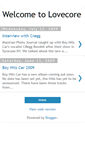 Mobile Screenshot of lovecorealliance.blogspot.com