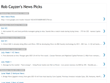 Tablet Screenshot of newscayzer.blogspot.com