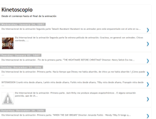 Tablet Screenshot of kinetoscopioblog.blogspot.com