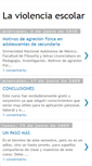 Mobile Screenshot of bitacoradeviolenciaescolar.blogspot.com
