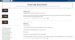 Desktop Screenshot of nascarknitting.blogspot.com