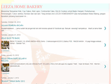 Tablet Screenshot of homebakery-leeza.blogspot.com