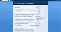 Desktop Screenshot of mrsprocket.blogspot.com
