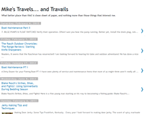 Tablet Screenshot of miketravelsandtravails.blogspot.com