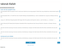 Tablet Screenshot of dedeaanlayanah-takorubillallah.blogspot.com