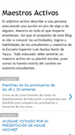 Mobile Screenshot of maestros-activos.blogspot.com