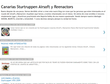 Tablet Screenshot of canariassturtruppen.blogspot.com