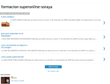 Tablet Screenshot of formacion-superonline-soraya.blogspot.com