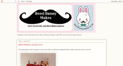 Desktop Screenshot of beccibunny.blogspot.com