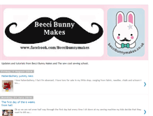 Tablet Screenshot of beccibunny.blogspot.com