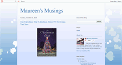 Desktop Screenshot of musingsbymaureen.blogspot.com