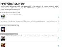 Tablet Screenshot of jorgevazquezmuaythai.blogspot.com