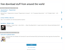 Tablet Screenshot of downloadbug.blogspot.com