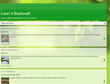 Tablet Screenshot of leonbushcraft.blogspot.com