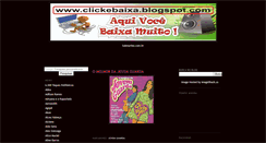 Desktop Screenshot of clickebaixa.blogspot.com