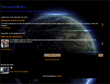 Tablet Screenshot of blueworldbabu.blogspot.com