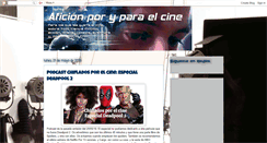 Desktop Screenshot of critico-de-cine-aficionado.blogspot.com
