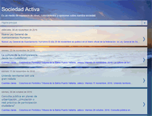 Tablet Screenshot of lasociedadactiva.blogspot.com