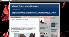 Desktop Screenshot of camaradesechable.blogspot.com