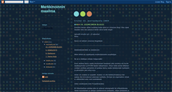 Desktop Screenshot of markkinoinninmaailma.blogspot.com