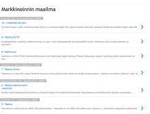 Tablet Screenshot of markkinoinninmaailma.blogspot.com