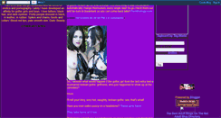 Desktop Screenshot of gothichotties.blogspot.com