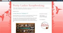 Desktop Screenshot of pretty-ladies-scrapbooking.blogspot.com