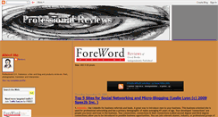 Desktop Screenshot of professionalreviews1.blogspot.com