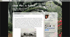 Desktop Screenshot of 7milestonowhere.blogspot.com