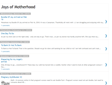 Tablet Screenshot of joysofmotherhoodblog.blogspot.com