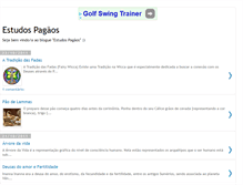 Tablet Screenshot of estudos-pagaos.blogspot.com