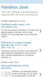 Mobile Screenshot of hardnoxjava.blogspot.com