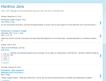 Tablet Screenshot of hardnoxjava.blogspot.com