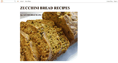 Desktop Screenshot of all-zucchini-bread-recipes.blogspot.com