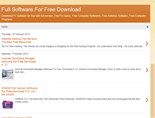 Tablet Screenshot of full2-software.blogspot.com