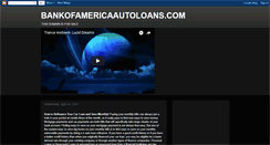 Desktop Screenshot of bankofamericaautoloans.blogspot.com