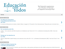 Tablet Screenshot of educacionxtodos.blogspot.com