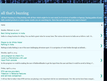 Tablet Screenshot of buzzingmyhead.blogspot.com