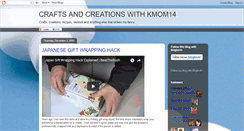Desktop Screenshot of craftsandcreationswithkathy.blogspot.com