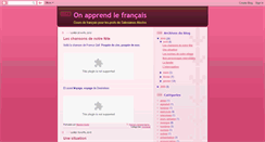 Desktop Screenshot of francaisprofs.blogspot.com