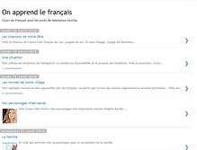 Tablet Screenshot of francaisprofs.blogspot.com