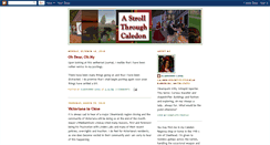Desktop Screenshot of caledonstroll.blogspot.com