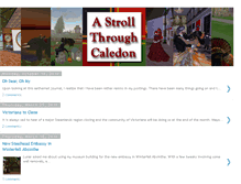 Tablet Screenshot of caledonstroll.blogspot.com